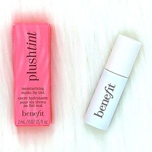 🔴 BENEFIT PlushTint Moisturizing Matte Lip Tint - Cream Puff